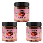 Kit 3X Creme Chocolate com Morango - 450g - Nutr�ssima