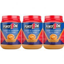 Kit 3X Creme de Amendoim - 500g Peanut Butter - Power One