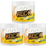 Kit 3X Creme de Amendoim Zero A��car - 500g Leite em P� - Rock Peanut