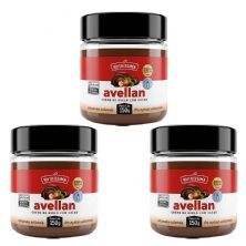 Kit 3X Creme de Avel� Com Cacau - 150g - Nutr�ssima