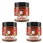 Kit 3X Creme de Avel� Com Cacau - 450g - Nutr�ssima