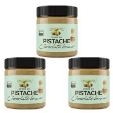 Kit 3X Creme de Pistache Com Chocolate Branco - 450g - Nutr�ssima