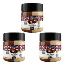 Kit 3X Creme Dois Amores - 150g Leite e Avel� - Nutrissima