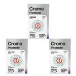 Kit 3X Cromo Picolinato - 30 C�psulas - Katigu�