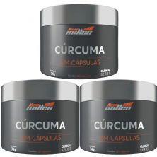 Kit 3X C�rcuma - 120 C�psulas  - New Millen