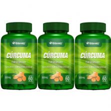 Kit 3X C�rcuma - 60 C�psulas - Herbamed