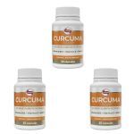 Kit 3X Curcuma Plus - 30 C�psulas Softgel - Vitafor