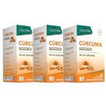 Kit 3X C�rcuma Premium - 30 C�psulas - Lauton Nutrition