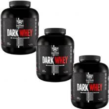 Kit 3X Dark Whey Darkness - 2.300g Baunilha - IntegralM�dica