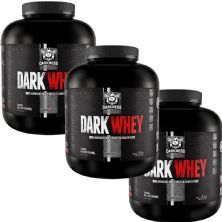 Kit 3X Dark Whey Darkness - 2.300g Caramelo Salgado - IntegralM�dica