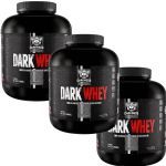 Kit 3X Dark Whey Darkness - 2.300g Caramelo Salgado - IntegralM�dica