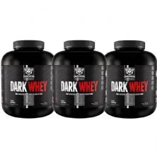 Kit 3X Dark Whey Darkness - 2.300g Morango - IntegralM�dica
