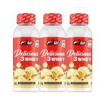 Kit 3X Delicious 3 Whey - 40g Banana Caramelizada - FTW