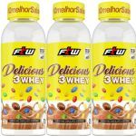 Kit 3X Delicious 3 Whey - 40g Mini Chocolates Sortidos - FTW