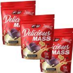 Kit 3X Delicious Mass - 3000g Refil Banana com A�a� e Leite Condensado - FTW