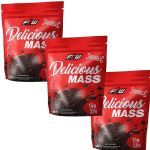Kit 3X Delicious Mass - 3000g Refil Chocolate - FTW