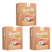 Kit 3X Desinch� Chai Latte - 10 Sach�s Baunilha - Desinch�