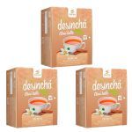 Kit 3X Desinch� Chai Latte - 10 Sach�s Baunilha - Desinch�