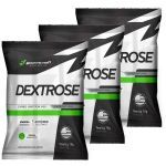Kit 3X Dextrox (Dextrose) - 1 Kg Natural - BodyAction