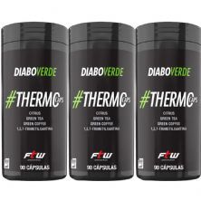 Kit 3X Diabo Thermo Caps - 90 C�psulas - FTW
