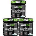 Kit 3X Diabo Verde Pre-Workout Mansao Maromba - 250g Black Ice - FTW