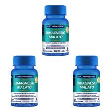Kit 3X Dimagn�sio Malato - 60 Comprimidos - Catarinense