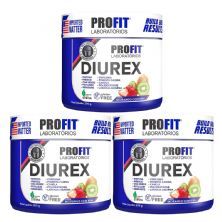 Kit 3X Diurex - 200g Morango Com Kiwi - Profit Laborat�rios