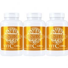 Kit 3X Elements Of Life Vit C - 60 C�psulas - Atlhetica Nutrition