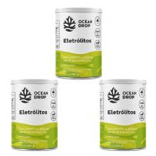 Kit 3X Eletr�litos - 180g Lim�o - Ocean Drop