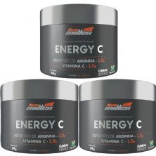 Kit 3X Energy C - 60 C�psulas  - New Millen