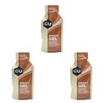 Kit 3X Energy Gel - Sabor Caramelo 1 sach�s 32g - GU
