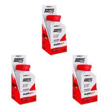 Kit 3X Energy Pro Gel - 10 Sach�s 30g Morango com Maracuj� - Sudract Nutrition