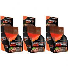 Kit 3X Energy Pro Gel Black - 15 Sach�s 30g Caf� Expresso - Sudract Nutrition