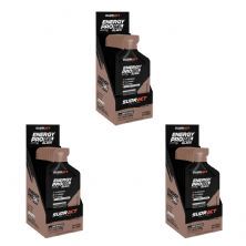Kit 3X Energy Pro Gel Black - Caixa com 10 sach�s de 30g Caf� Expresso - Sudract Nutrition