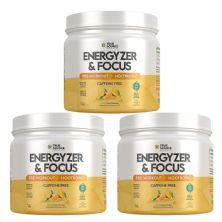 Kit 3X Energyzer & Focus - 450g Frutas Amarelas - True Source