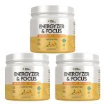 Kit 3X Energyzer & Focus - 450g Frutas Amarelas - True Source
