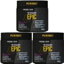 Kit 3X Epic Pr� Workout - 300g Brazilian Fruits - Probi�tica