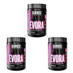 Kit 3X �vora Pr�-Workout - 300g Bloody Berry - Integral M�dica