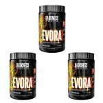 Kit 3X �vora Pr�-Workout - 300g Orange Storm - Integral M�dica