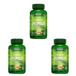 Kit 3X Extrato de Pr�polis 500mg - 60 C�psulas - Herbamed