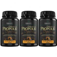 Kit 3X Extrato de Pr�polis - 60 C�psulas - Bioklein