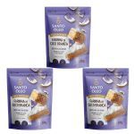 Kit 3X Farinha de Coco Branca - 200g - Santo �leo