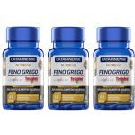 Kit 3X Feno Grego Testofen - 60 C�psula - Catarinense Nutricao