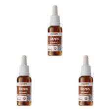 Kit 3X Ferro Ydrosolv - 30ml Framboesa - Yosen
