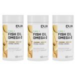 Kit 3X Fish Oil Premium -  120 C�psulas Softgel - Dux Nutrition