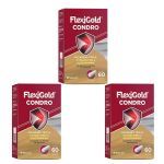 Kit 3X Flexigold Condro - 60 C�psulas - Herbamed