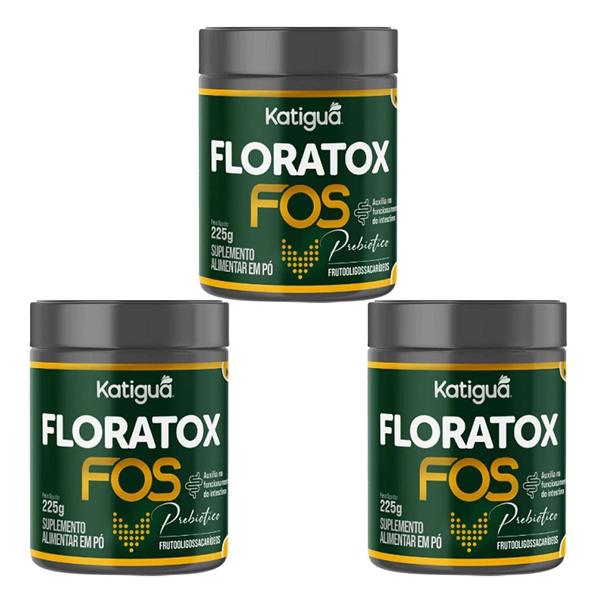 Kit 3X Floratox - 225g - Katigu�