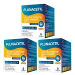 Kit 3X Flunacetil 600mg - 16 Sach�s 5g Laranja - Catarinense