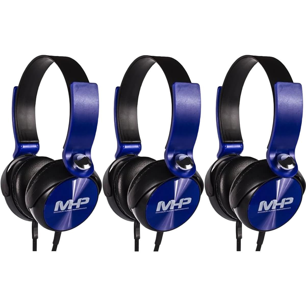 Kit 3X Fone de Ouvido - Azul - MHP