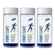 Kit 3X Fort Cart - 120 C�psulas - Shark Pro